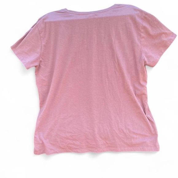 Pink Sunflower Graphic Short Sleeve Tee - Picture 2 of 4